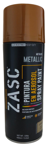 [Z-SPM35G] Aerosol metálico dorado 400ml ZASC