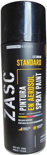 [Z-SP39GB] Aerosol uso general negro brillante 400ml ZASC