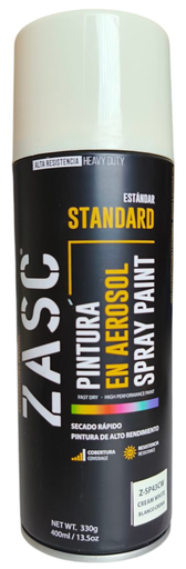 [Z-SP43CW] Aerosol uso general blanco crema 400ml ZASC