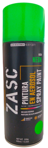 [Z-SPN1003G] Aerosol neón verde 400ml ZASC