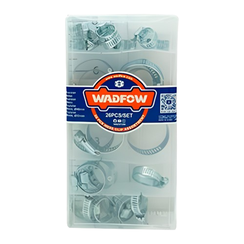 [WHUAB01] Abrazadera acero inoxidable WADFOW (set 26pz)