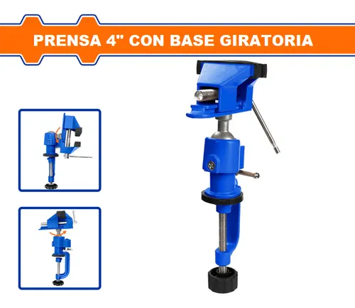 [WABV1550] Prensa de 4" base giratoria con yunque WADFOW