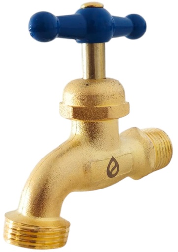 [A-340R] Llave de jardín zinc AQUAFINA (mr1/2'' x mr3/4'')