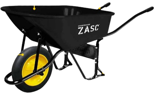 [Z-WB110L-SW] Carretilla 110 litros ZASC (250 kgs)