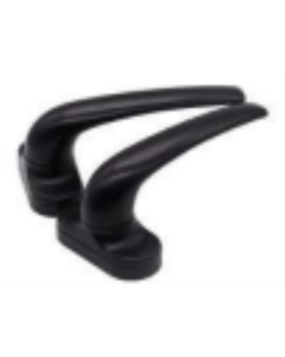 [MAN-H608] Manilla para puertas Movil-Movil GDESEO (Negra)