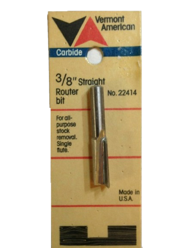 [22414] Broca para fresadora de madera 3/8" VERMONT AMERICA