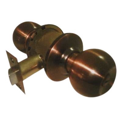 [009A/B] Cerradura de pomo bronce GATER (baño)