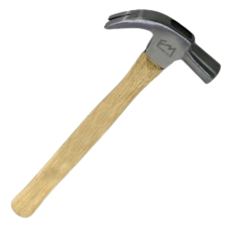 [MAR-03] Martillo mango madera 13 onzas FERMETAL