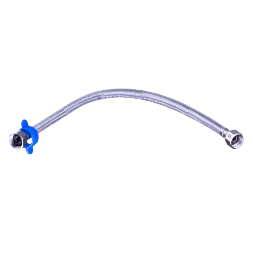 [GRI-0359] Canilla metálica trenzada 1/2'' x 1/2'' x 60cm BELT-G
