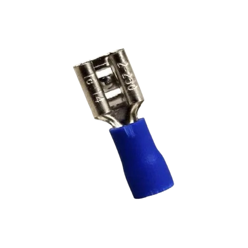 [CF-V-FDD2-250] Terminal hembra azul 16 A 14, D=7.4mm=19/64plg ANDELI (Por unidad)