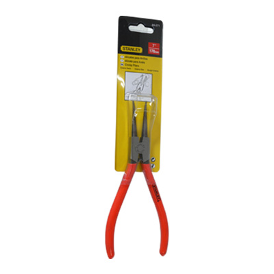 [84271] Alicate para reten interno recto 7" STANLEY