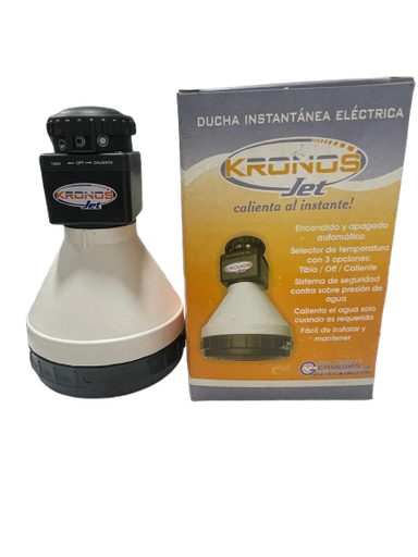 [KJDE01] Ducha eléctrica calentador ac120V blanco KRONOS