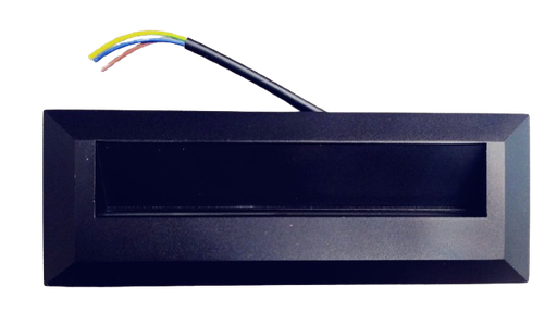 [LPR-63N] Lampara led de pared 6w ac85-265v 3000k VERT (negra)