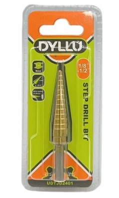 [UDTJD2401] Mecha escalonada 1/8" - 1/2" DYLLU