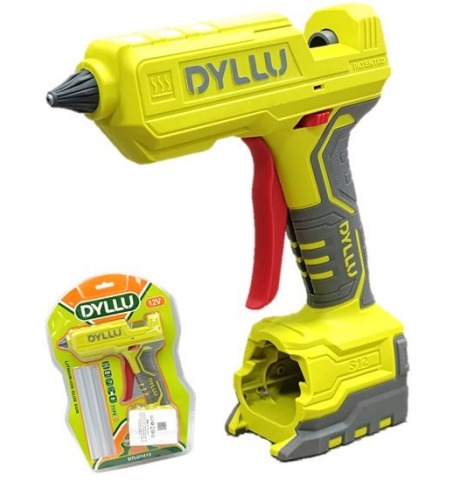 [DTLU1412] Pistola inalámbrica para barra de silicón (barra de 11,2mm) 12V DYLLU