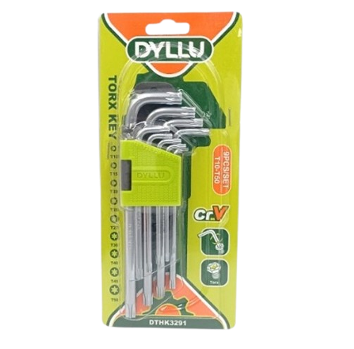 [DTHK3291] Juego de Llave Torx (T10-T50) DYLLU (Set 9pz)