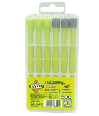 [DTSS2B06] Destornilladores de precisión (6 Pzs) DYLLU
