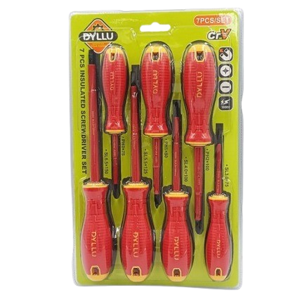 [DTSS7407] Destornilladores Insulados (7Pzs) DYLLU