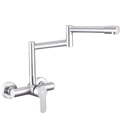 [GRI-1558] Grifería plegable de pared monomando Joy BELT-G (satinado)