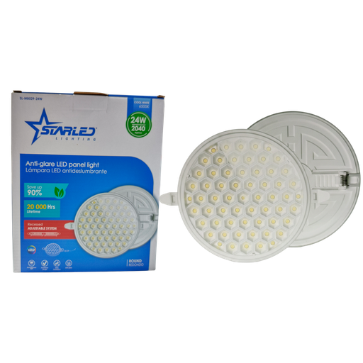 [SL-MB029-24W] Lampara led empotrar redonda antideslumbrante 24W AC85-265V 6500K STARLED