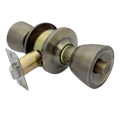 [588010] Cerradura pomo tulip antique copper BRUFER (baño)