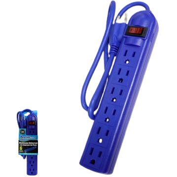 [21354] Multitoma 6 tomas 2p + t (90cm) 15Amp BRUFER