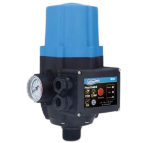 [10252] Controlador automático de presión C/manometro 145psi / 1.1kw (10Amp/ 110-220v) BRUFER