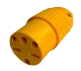[DQ-023-220] Toma corriente individual pvc tipo chino 250V/15A TROEN