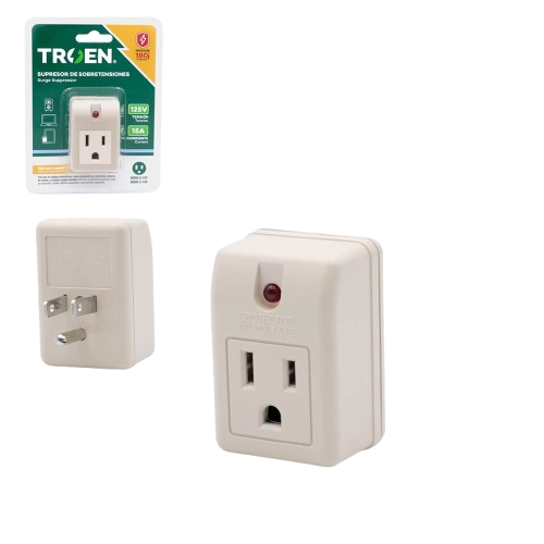 [A006-YY-3C2GA] Protector de voltaje equipos electronicos 125V/15A TROEN