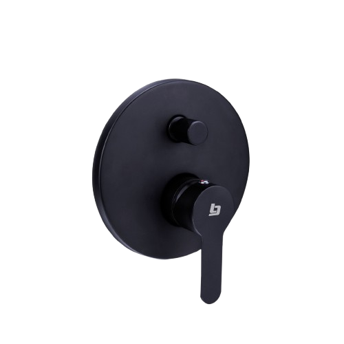 [GRI-1479] Llave de ducha monomando Joy black BELT-G (negra)