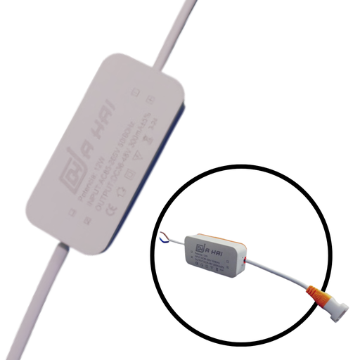 [DRI-015] Driver para lampara led 24W ac85-265v DA HAI