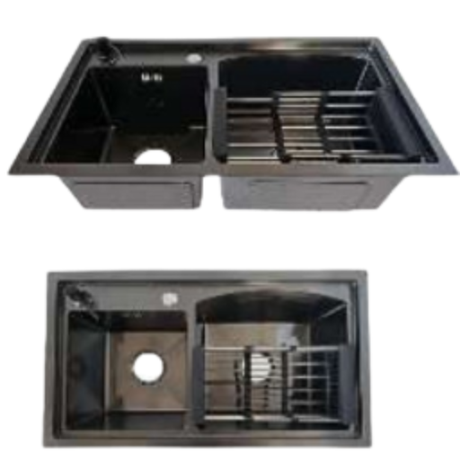 [MSK10213B] Lavaplatos doble ponchera 82cm x 45cm MCPOLOO