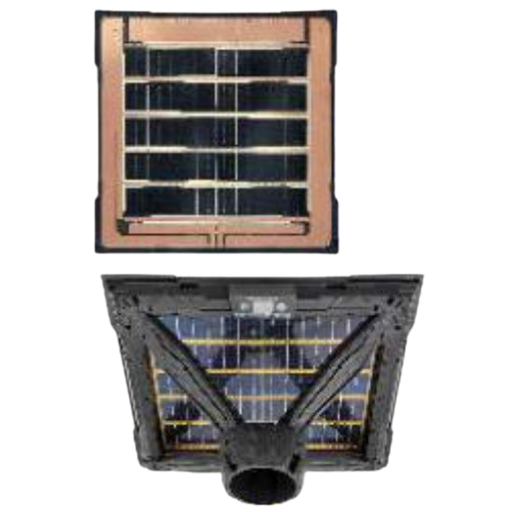 [USB-1550] Lampara led tipo ufo solar de sobreponer 60W VERT